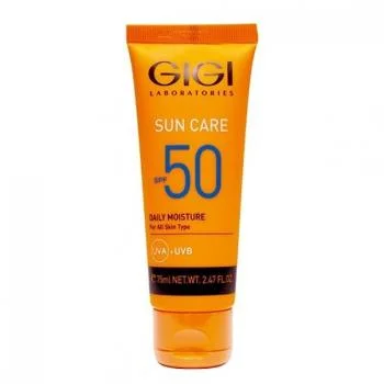 Антивозрастной увлажняющий защитный крем Sun Care SPF50 GiGi 75 мл