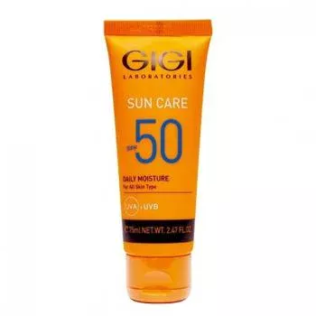 Антивозрастной увлажняющий защитный крем Sun Care SPF50 GiGi