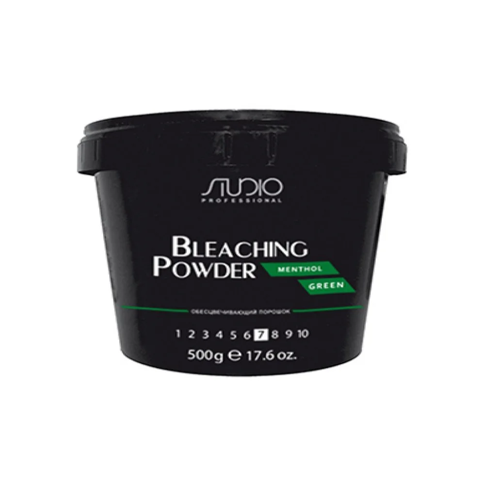 Обесцвечивающий порошок для волос Menthol Green (2484, 500 г)
