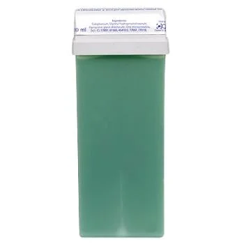 Кассета с воском для тела - Зеленый - с экстрактом водорослей, для сухой кожи Beauty Image 110 мл