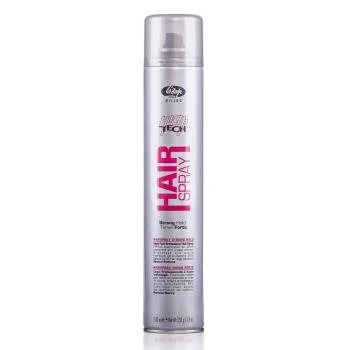 Лак для укладки волос сильной фиксации High Tech Hair Spray Strong Hold Lisap Milano 500 мл