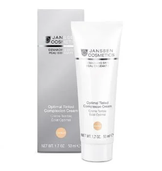 Дневной крем Оптимал Комплекс SPF 10 с легким тонирующим эффектом Optimal Tinted Complexion Janssen Cosmetics 50 мл