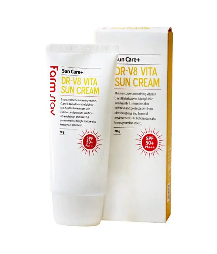 Витаминизированный солнцезащитный крем FarmStay