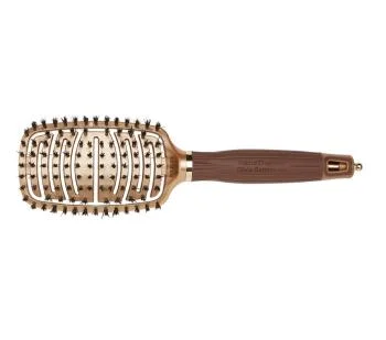 Щетка для волос Ceramic + Ion Nano Thermic Flex Boar Olivia Garden 1 шт