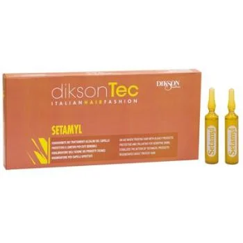 Ампульное средство при любой щелочной обработке волос Setamyl Dikson