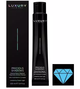 Интенсивный прямой пигмент Драгоценные оттенки Голубой топаз Precious Shadows Blue Sky Topaz Green Light 100 мл