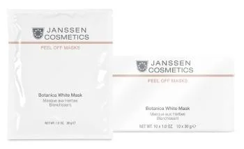 Осветляющая моделирующая маска Botanica White Mask Janssen Cosmetics 10*30 г