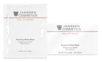 Осветляющая моделирующая маска Botanica White Mask Janssen Cosmetics 10*30 г