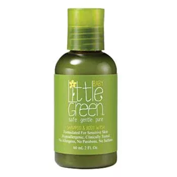 Шампунь-гель без слез для тела для новорожденных Shampoo & Body Wash Little Green