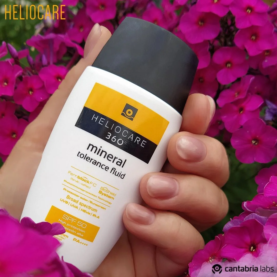 Солнцезащитный минеральный флюид для чувствительной кожи Heliocare 360º Mineral Tolerance Fluid SPF 50