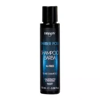 Шампунь для бороды Barber pole beard shampoo sis free Dikson 100 мл