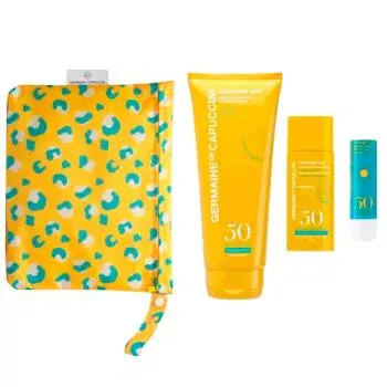 Набор TE Sun Animal Эмульсия солнцезащитная SPF50 + Эмульсия 50++ + Бальзам для губ Germaine de Capuccini 1 шт