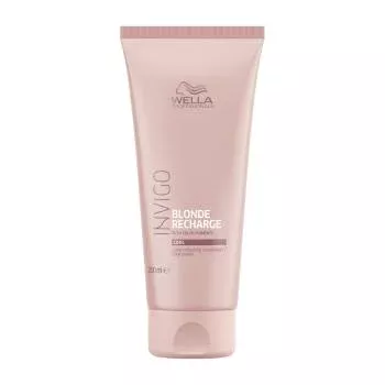 Оттеночный бальзам-уход для холодных светлых оттенков Invigo Blonde Recharge Wella 200 мл