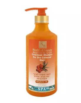 Шампунь для сухих окрашенных волос с маслом облепихи Health & Beauty