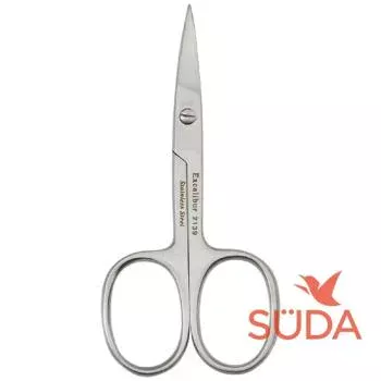 Изогнутые ножницы для кутикулы с лезвием 20 мм Excalibur Suda