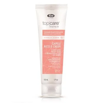 Очищающий разглаж. кондционер для вьющихся Тор Care Repair Elasticising Co-wash Curly and Frizzy Hair Lisap Milano 150 мл