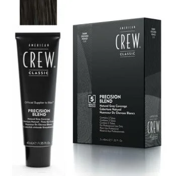 Камуфляж для седых волос АС Темный натуральный 2/3 American Crew 3*40 мл