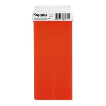 Гелевый воск с ароматом Черники с широким роликом Kapous 100 мл