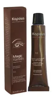 Краска для бровей и ресниц Non ammonia Magic Keratin Kapous