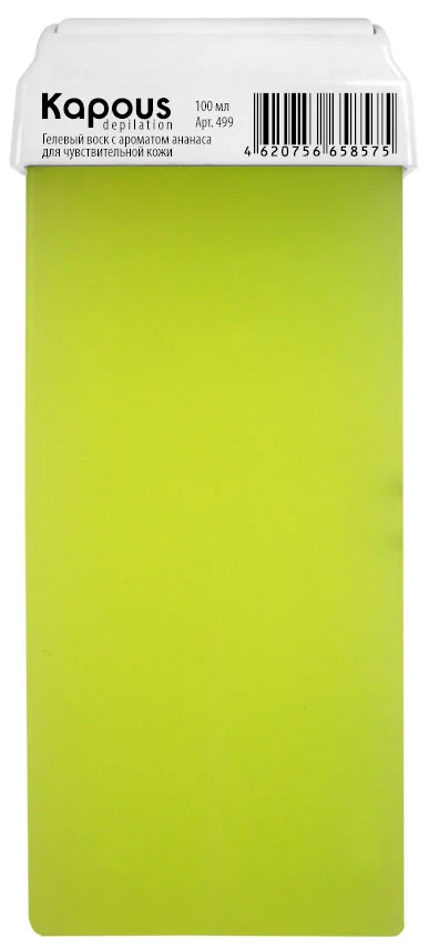 Гелевый воск с ароматом Ананаса с широким роликом