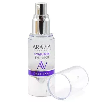 Жидкие гиалуроновые патчи Hualuron Eye Patch Aravia 30 мл