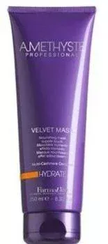 Маска Бархатистая для сухих и поврежденных волос Amethyste Hydrate Mask FarmaVita