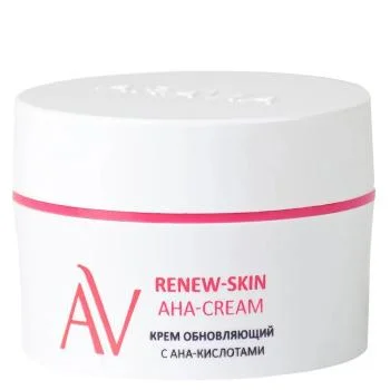 Крем обновляющий с АНА-кислотами Renew-Skin AHA-Cream Aravia 50 мл
