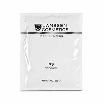 Антиоксидантная альгинатная anti-age маска с облепихой и ягодами годжи Goji Anti Oxidant Janssen Cosmetics 30 г