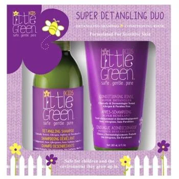 Набор для распутывания волос детей от 12 месяцев Kids Super Detangling Duo Little Green