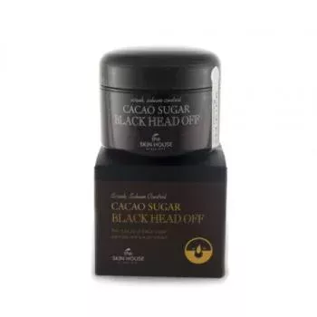 Скраб против черных точек с коричневым сахаром и какао The Skin House The Skin House