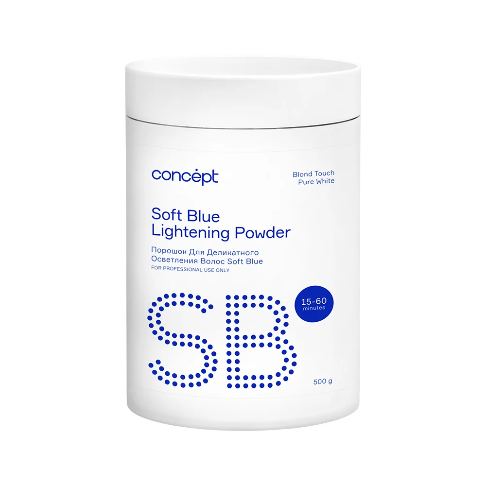 Порошок для осветления волос Soft Blue Lightening Powder (91308, 30 г)