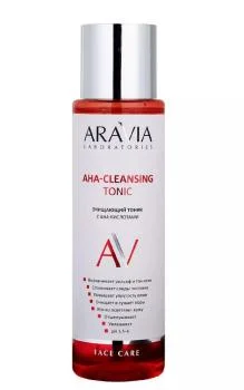 Очищающий тоник с AHA-кислотами AHA-Cleansing Tonic Aravia 250 мл