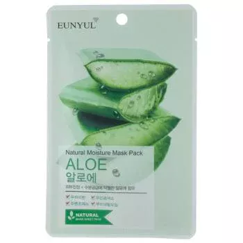 Тканевая маска для лица с экстрактом алоэ Eunyul Eunyul