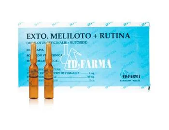 Рутин + экстракт Мелилота Rutinel IDFarma 2 мл ампулы