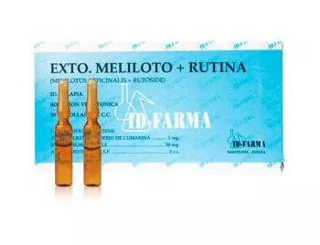 Рутин + экстракт Мелилота Rutinel IDFarma 2 мл ампулы