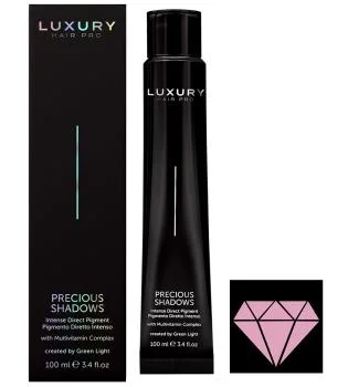 Интенсивный прямой пигмент Драгоценные оттенки Розовый кварц Precious Shadows Pink Quartz Green Light