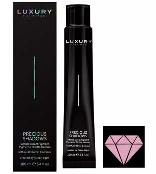 Интенсивный прямой пигмент Драгоценные оттенки Розовый кварц Precious Shadows Pink Quartz Green Light