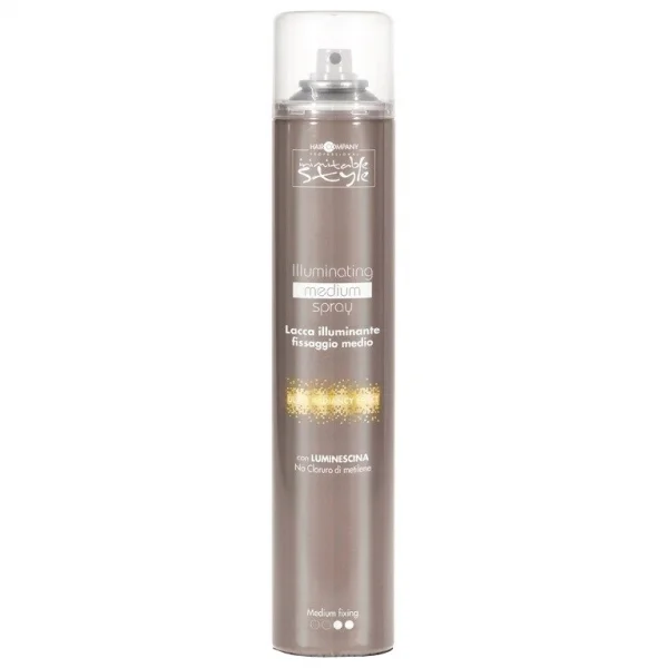 Фиксирующий лак, придающий блеск, cредней фиксации Inimitable Style Illuminating Medium Spray
