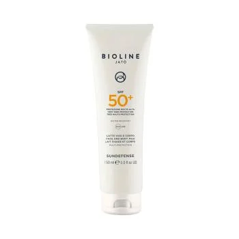 Спрей-молочко для тела SPF50+ Sundefense SPF 50+ Very High Protection Milk Body Spray Multi-Protection Bioline Jato 150 мл