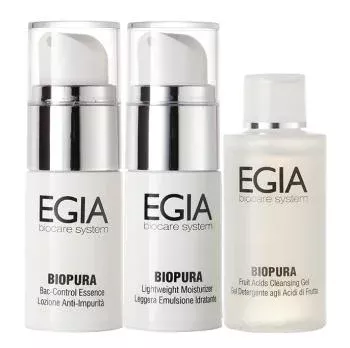 Дорожный набор №1 для жирной и проблемной кожи Egia
