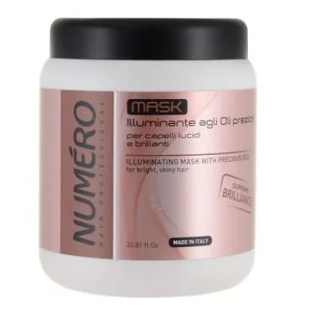 Маска для бриллиантового блеска Numero Illuminating Brelil