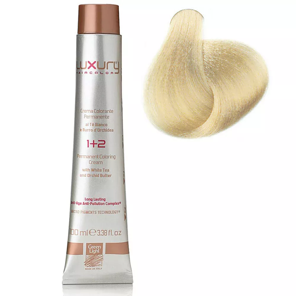 Стойкая крем-краска Спокойный экстра песочный блондин 12.13 Luxury Hair Color Pacific Extra Sandy Blond 12.13