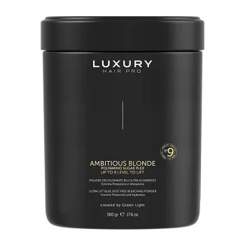 Ультраосветляющая голубая пудра без пыли Luxury Ambitious Blonde Green Light 500 г