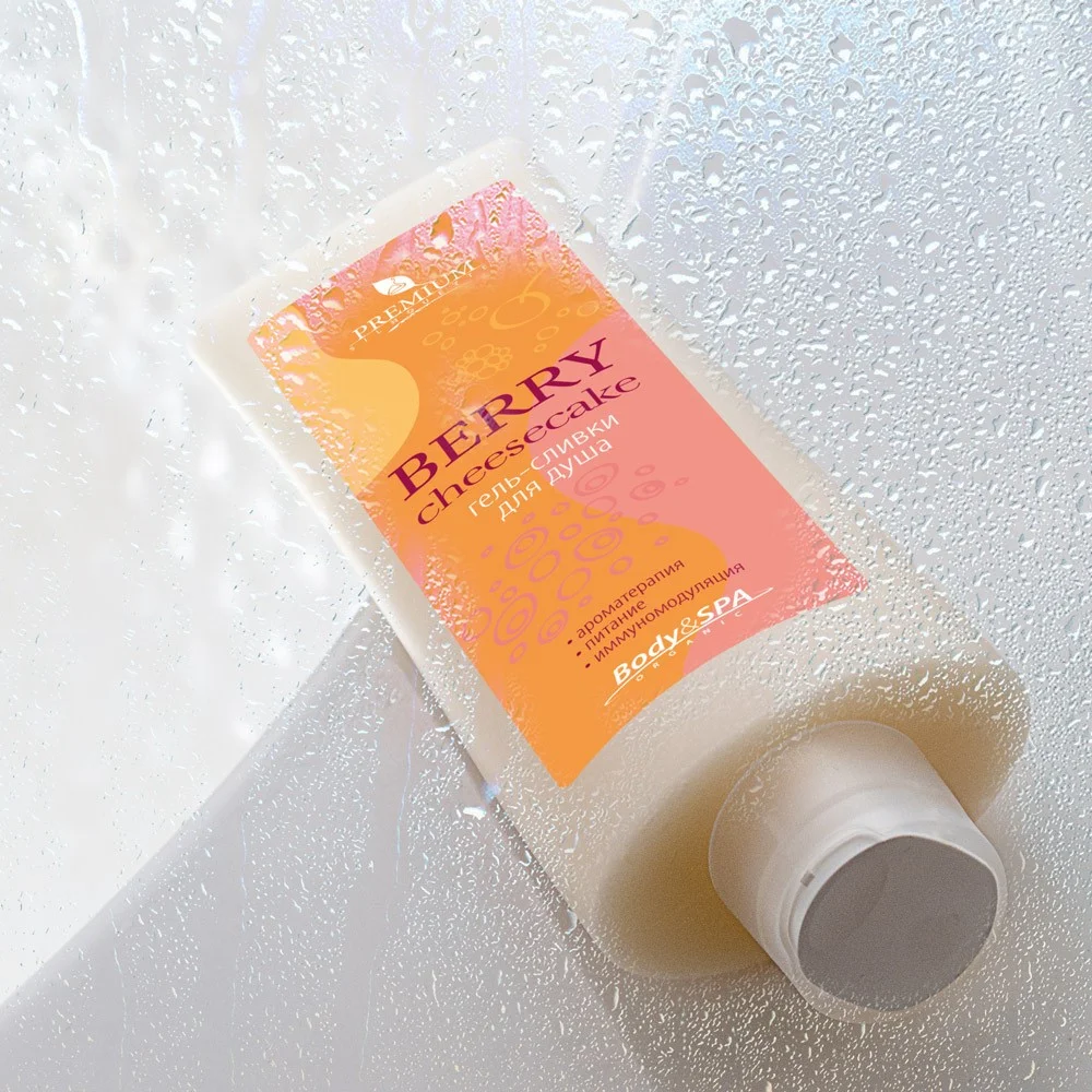 Гель-сливки для душа Berry Cheesecake