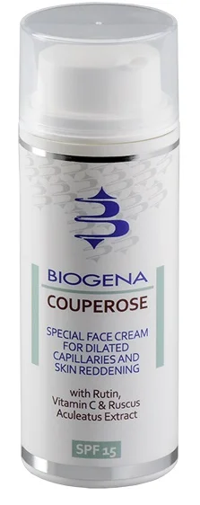 Тонизирующий дневной крем против покраснений и купероза SPF15 Biogena