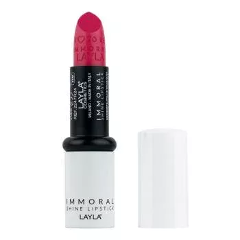 Помада для губ блестящая Immoral Shine Lipstick Layla Cosmetics