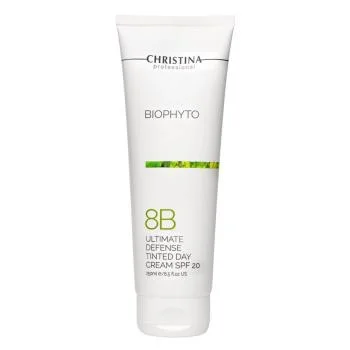 Дневной крем Абсолютная защита SPF 20 с тоном Bio Phyto Ultimate Defense Tinted Day Cream SPF 20 Шаг 8Ь Christina 250 мл