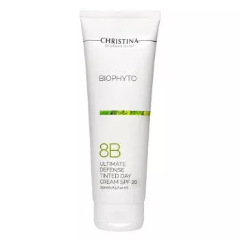 Дневной крем Абсолютная защита SPF 20 с тоном Bio Phyto Ultimate Defense Tinted Day Cream SPF 20 Шаг 8Ь Christina 250 мл