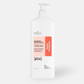 Восстанавливающий шампунь для поврежденных волос Amino Treatment Repair Shampoo Brelil