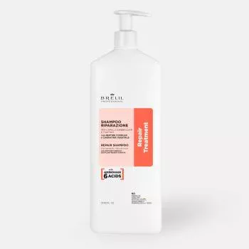 Восстанавливающий шампунь для поврежденных волос Amino Treatment Repair Shampoo Brelil